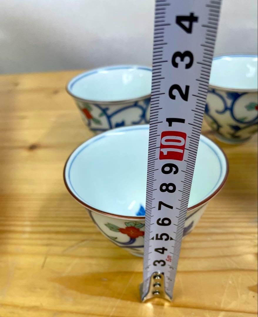 キッチン・食器 有田焼 翠山窯 式鍋島唐草 5枚